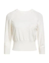 Jucca Woman Sweater Ivory Size S Virgin Wool