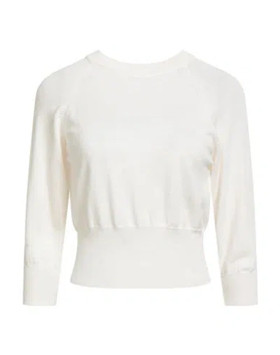 Jucca Woman Sweater Ivory Size S Virgin Wool