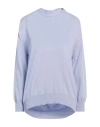 Jucca Woman Sweater Light Blue Size M Cotton