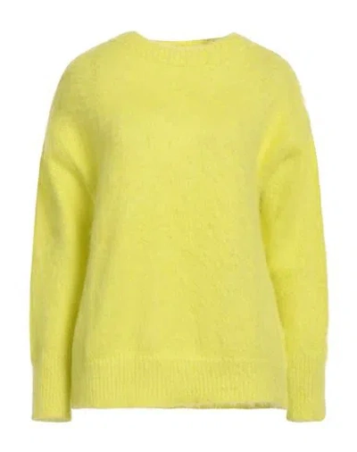 Jucca Woman Sweater Lime Green Size S Polyamide, Alpaca Wool, Mohair Wool