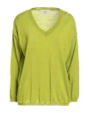 Jucca Woman Sweater Lime Green Size S Virgin Wool