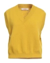 Jucca Woman Sweater Mustard Size L Virgin Wool