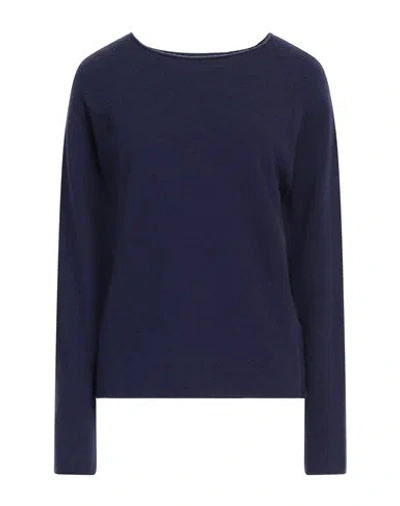 Jucca Woman Sweater Navy Size L Virgin Wool