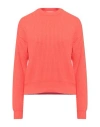 Jucca Woman Sweater Orange Size L Wool, Polyamide, Cashmere