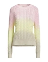 Jucca Woman Sweater Pink Size L Cotton In Multi