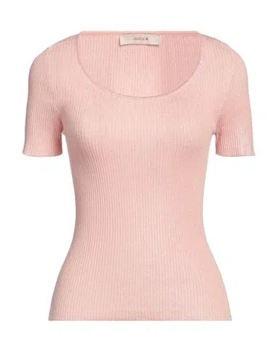 Jucca Woman Sweater Pink Size M Cotton