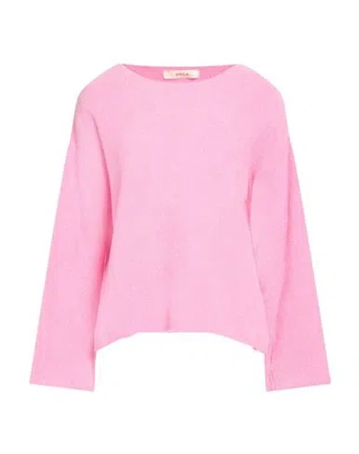 Jucca Woman Sweater Pink Size S Cotton, Polyamide