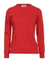 Jucca Woman Sweater Red Size L Virgin Wool, Polyamide, Cashmere In Red