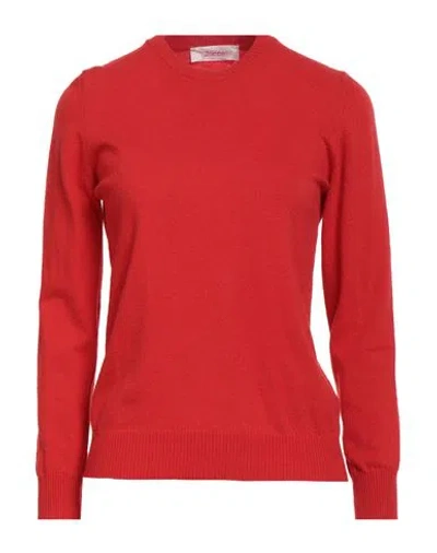 Jucca Woman Sweater Red Size L Virgin Wool, Polyamide, Cashmere