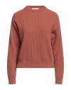 Jucca Woman Sweater Rust Size M Wool, Polyamide, Cashmere In Red