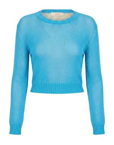 Jucca Woman Sweater Sky Blue Size Xs Cotton