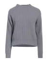 Jucca Woman Sweater Slate Blue Size M Wool, Polyamide, Cashmere