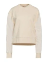 Jucca Woman Sweatshirt Ivory Size 10 Viscose, Polyamide, Elastane In White