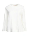 Jucca Woman T-shirt Cream Size L Cotton In White