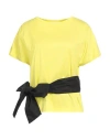 Jucca Woman T-shirt Lime Green Size S Cotton
