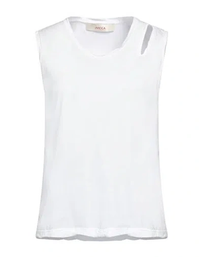 Jucca Woman T-shirt White Size L Cotton, Polyamide