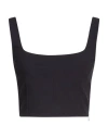 Jucca Woman Top Black Size 4 Viscose, Polyester, Elastane