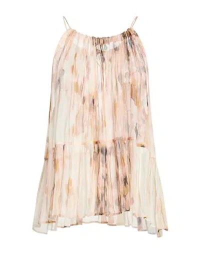 Jucca Woman Top Blush Size 4 Viscose In Neutral