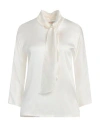 Jucca Top With Bow In White