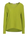 Jucca Woman Blouse Acid Green Size 6 Polyester In Green