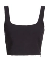 Jucca Woman Top Midnight Blue Size 6 Viscose, Polyester, Elastane