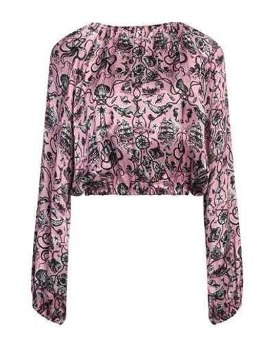 Jucca Woman Top Pink Size 8 Viscose