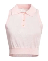 Jucca Woman Top Pink Size Xl Viscose, Polyamide, Polyester In Pink