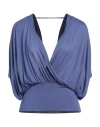 Jucca Woman Top Purple Size M Viscose In Purple
