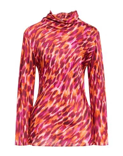 Jucca Woman Top Rust Size 6 Viscose In Multi
