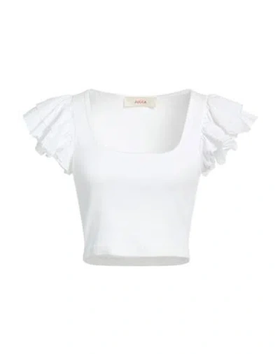 Jucca Woman Top White Size S Cotton