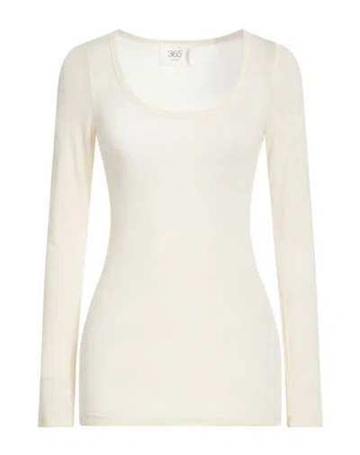 Jucca Woman T-shirt Ivory Size L Virgin Wool, Polyamide In White