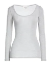 Jucca Woman T-shirt Light Grey Size S Virgin Wool, Polyamide