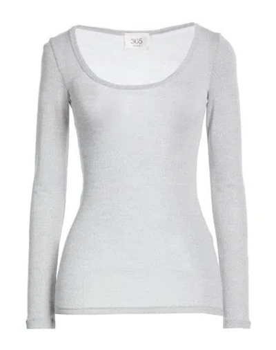 Jucca Woman T-shirt Light Grey Size S Virgin Wool, Polyamide