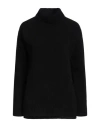 Jucca Woman Turtleneck Black Size Xs Virgin Wool