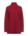 Jucca Woman Turtleneck Garnet Size M Wool, Polyamide, Cashmere In Red