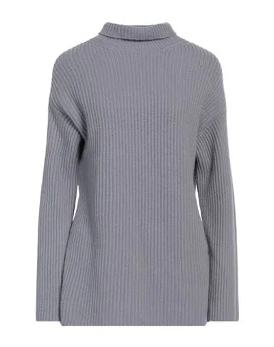Jucca Woman Turtleneck Grey Size S Wool, Polyamide, Cashmere