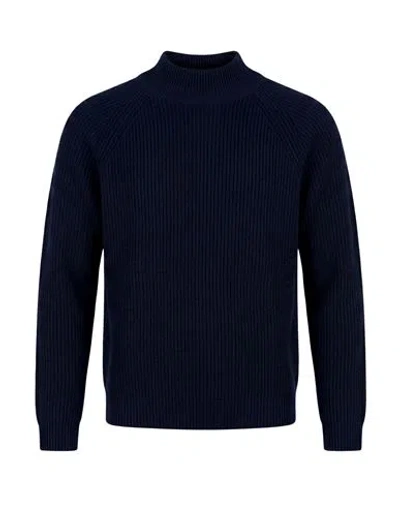 Jucca Woman Turtleneck Navy Size L Virgin Wool