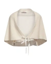Jucca Woman Wrap Cardigans Ivory Size S Cotton In White