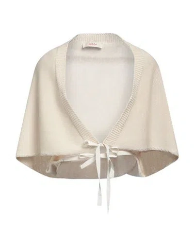 Jucca Woman Wrap Cardigans Ivory Size S Cotton In White