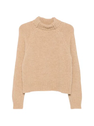 Jucca Women's Knit Turtleneck Sweater In Beige