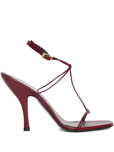 Jude 105mm Mixer Leather Sandals In Brown