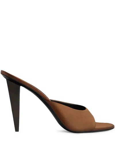 Jude 110mm Sky Mules In Brown