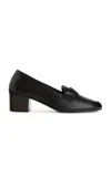 Jude Adel Leather Loafers In Black