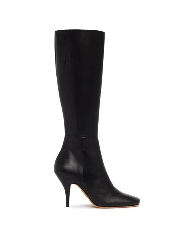 Jude Black Knee-high Credo Boots