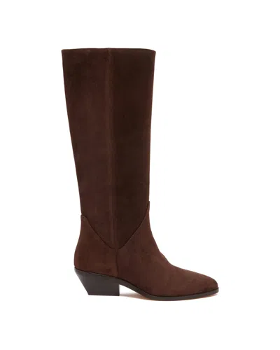 Jude Brown Suede Cowboy Boots