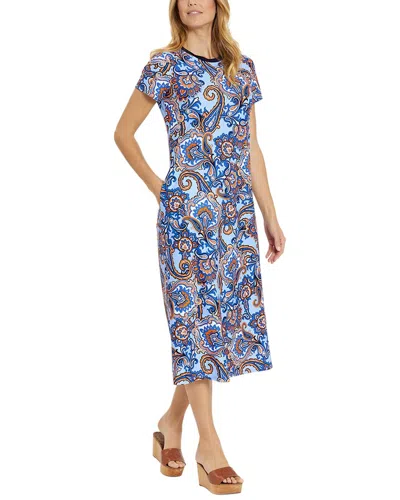 Jude Connally Alexandra T-shirt Midi Dress In Blue
