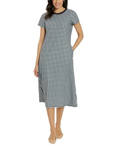 Jude Connally Alexandra T-shirt Midi Dress In Black