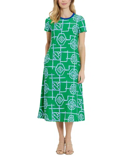 Jude Connally Alexandra T-shirt Midi Dress In Brown