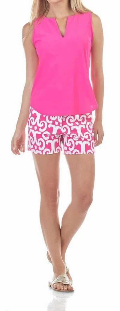 Jude Connally Ali Top In Hot Pink