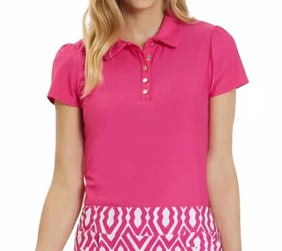 Jude Connally Angelica Shirt In Berry Pink In Multi